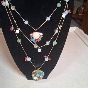 Betsey Johnson Colorful Beaded Necklace